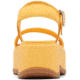 Sorel Dayspring Ankle Strap Sandal - Womens, Yellow Ray/Yellow Ray, 7.5, 2069731-756-7.5