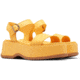 Sorel Dayspring Ankle Strap Sandal - Womens, Yellow Ray/Yellow Ray, 7.5, 2069731-756-7.5