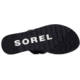 Sorel Ella II Puff Slide Sandals - Womens, Black/Sea Salt, 9 US, 2030551-010-9