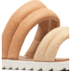 Sorel Ella II Puff Slide Sandals - Womens, Ceramic/Sea Salt, 7 US, 2030551-209-7