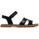 Sorel Ella III Ankle Strap - Womens, Black/Gum 2, 7.5, 2076821-010-7.5