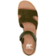 Sorel Ella III Ankle Strap - Womens, Utility Green/Honey White, 5, 2076821-355-5