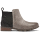 Sorel Emelie Chelsea Bootie - Women's, Quarry, 7.5 US, 1920881052-7.5