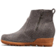 Sorel Evie Bootsie - Womens, Suede Quarry, 9, 1876671052-9