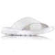 Sorel Explorer Slide Sandal, Womens, White/Fawn, 6 US, 1776361100-6