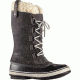 Sorel Joan of Arctic Shearling Winter Boot - Women's-Dark Grey/Black-Medium-11