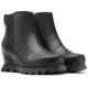 Sorel Joan Of Arctic Wedge III Chelsea Bootie - Women's, Black, Sea Salt, 11, 1951131010-11