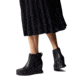 Sorel Joan Of Arctic Wedge III Chelsea Bootie - Women's, Black, Sea Salt, 11, 1951131010-11