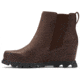 Sorel Joan Of Arctic Wedge III Chelsea Bootie - Women's, Blackened Brown, Black, 9.5, 1978171-205-9.5