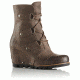 Sorel Joan Of Arctic Wedge Mid Casual Boot - Women's-Tobacco-Medium-10