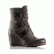 Sorel Joan Of Arctic Wedge Mid Casual Boot - Womens-Grill/Black-Medium-10 US