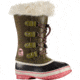 Sorel Joan Of Arctic Winter Boot - Youth-Nori/Winter Rose-5 Youth