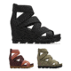 Sorel Joanie II Strap Casual Boot - Womens, Black, Elderberry, Sage