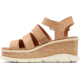 Sorel Joanie III Ankle Strap Sandals - Womens, Honest Beige/Chalk, 9.5 US, 1999391-247-9.5