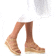 Sorel Joanie III Ankle Strap Sandals - Womens, Honest Beige/Chalk, 9.5 US, 1999391-247-9.5