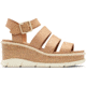 Sorel Joanie III Ankle Strap Sandals - Womens, Honest Beige/Chalk, 9.5 US, 1999391-247-9.5