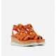 Sorel Joanie III Lace Wedge Sandals - Womens, Desert Sun/Chalk, 10 US, 1999371-806-10