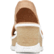 Sorel Joanie III Slingback Sandals - Womens, Honest Beige/White, 8 US, 1999431-246-8