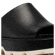 Sorel Joanie IV Slide Wedge Sandals - Womens, Black/Sea Salt, 5.5, 2069791-010-5.5