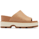 Sorel Joanie IV Slide Wedge Sandals - Womens, Honest Beige/Gum 2, 10, 2069791-246-10