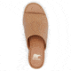 Sorel Joanie IV Slide Wedge Sandals - Womens, Honest Beige/Gum 2, 10, 2069791-246-10