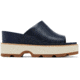 Sorel Joanie IV Slide Wedge Sandals - Womens, India Ink/Gum 2, 7, 2069791-419-7