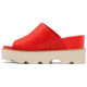 Sorel Joanie IV Slide Wedge Sandals - Womens, Red Glo/Sea Salt, 6, 2069791-617-6