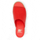 Sorel Joanie IV Slide Wedge Sandals - Womens, Red Glo/Sea Salt, 6, 2069791-617-6