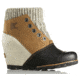 Sorel Joanie Sweater Casual Boot - Women's-Elk-Medium-7