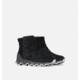 Sorel Kinetic Short Shoe - Womens, Black, Sea Salt, 5, 1808191010-5