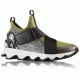 Sorel Kinetic Sneak Casual Shoes - Women's, Olive Drab/White, 10.5 US, 1776271389-10.5