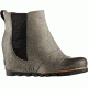 Sorel Lea Wedge 2 Casual Boot - Women's-Dark Grey/Black-Medium-11