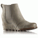 Sorel Lea Wedge Leather Casual Boot, Womens, Kettle, 9 US, 1787771005-9