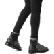 Sorel Lennox Hiker STKD Waterproof Boot - Womens, Black, Warp Red, 10, 2009291-010-10
