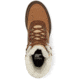 Sorel Lennox Lace Cozy STKD Waterproof Boot - Women's, Velvet Tan, Warp Red, 9.5, 2009271-242-9.5