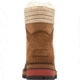 Sorel Lennox Lace Cozy STKD Waterproof Boot - Women's, Velvet Tan, Warp Red, 9.5, 2009271-242-9.5