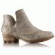 Sorel Lolla Cut-Out Snake Print Suede Casual Boot, Womens, Natural, 9.5 US, 1787981120-9.5