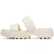 Sorel Ona Streetworks Slide Mid Sandal - Womens, Chalk/Chalk, 6, 2069911-191-6
