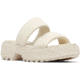 Sorel Ona Streetworks Slide Mid Sandal - Womens, Chalk/Chalk, 6, 2069911-191-6