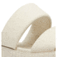 Sorel Ona Streetworks Slide Mid Sandal - Womens, Chalk/Chalk, 6, 2069911-191-6