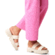 Sorel Ona Streetworks Slide Mid Sandal - Womens, Chalk/Chalk, 6, 2069911-191-6
