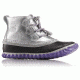 Sorel Out N About Lace Casual Boot, Youth, Lux/Black, 3 US, 1797941964-3