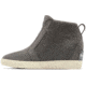 Sorel Out N About Pull On Wedge Boot - Womens, Quarry/Sea Salt, 6.5, 2058651-052-6.5