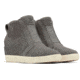 Sorel Out N About Pull On Wedge Boot - Womens, Quarry/Sea Salt, 6.5, 2058651-052-6.5