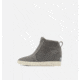 Sorel Out N About Pull On Wedge Boot - Womens, Quarry/Sea Salt, 7US, 2058651052-7
