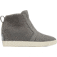 Sorel Out N About Pull On Wedge Boot - Womens, Quarry/Sea Salt, 7US, 2058651052-7