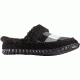 Sorel Out 'N About Slide Plaid Slipper - Women's-Black-Medium-6