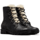 Sorel Phoenix Short Lace Cozy - Womens, Black, 6.5, 1877191010-6.5