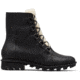 Sorel Phoenix Short Lace Cozy - Womens, Black, 6.5, 1877191010-6.5