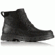 Sorel Portzman Moc Toe Casual Boot, Mens, Black/Quarry, 13 US, 1750221010-13